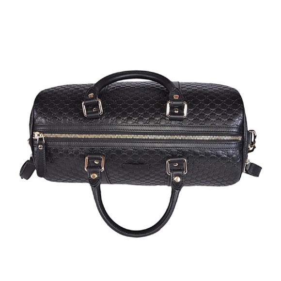 Vintage Authentic Black Gucci Guccissima (embossed) see additional info - Picture 2 of 8